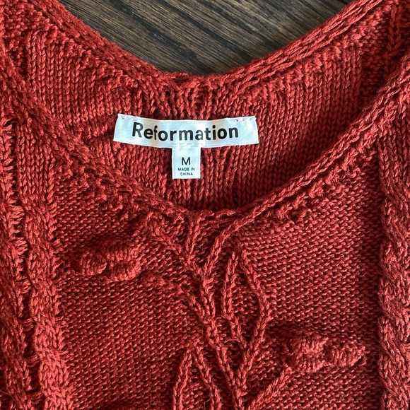 Brand new Reformation Janina Sweater Tank, size M - Picture 2 of 7